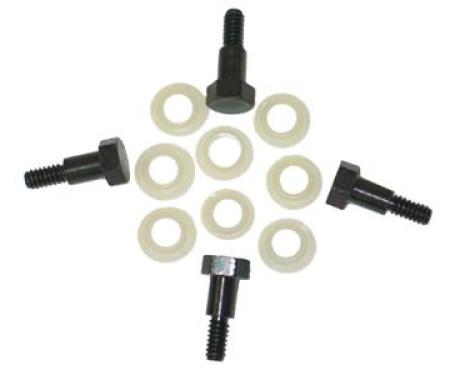 68-72 Windshield Wiper Door Linkage Pivot Bolts and Bushings