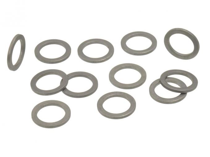 56-82 Intake Manifold Washer Set - Aluminum - 12 Pieces