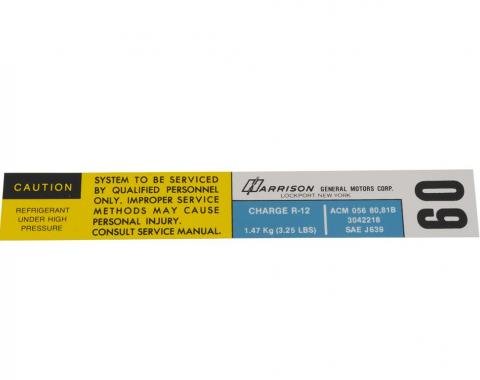 81 Harrison Heat Exchanger Decal