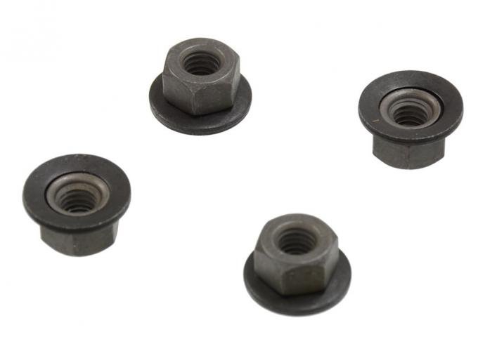 89-96 Soft Top / Convertible Top Rear Latch Bezel Mount Nuts - Set Of 4