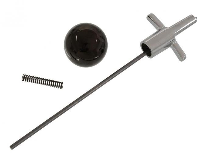 68-76 Shifter Repair / Rebuild Set Minor With Black Knob