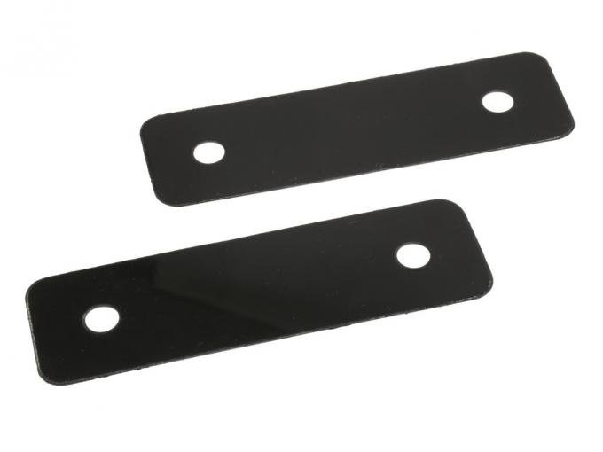 70-77 Seat Back Lock Strap Bottom - Plastic Shim Set Of 2