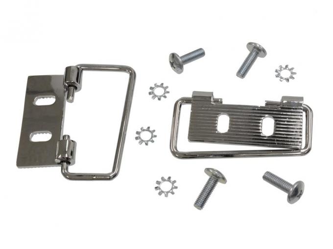 61-62 Soft Top / Convertible Top Latch - Rear Soft Top Latch On Top