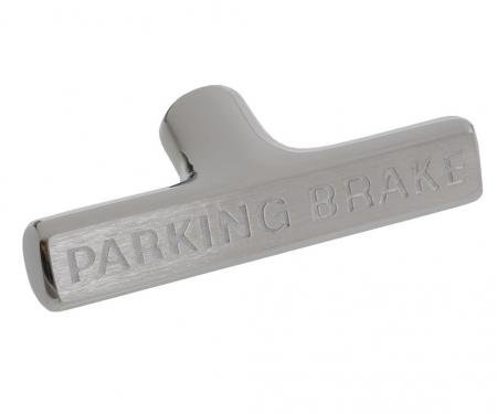 58-62 Parking / Emergency Brake Handle - White Letters