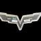 C6 Emblem Chrome Domz Sign