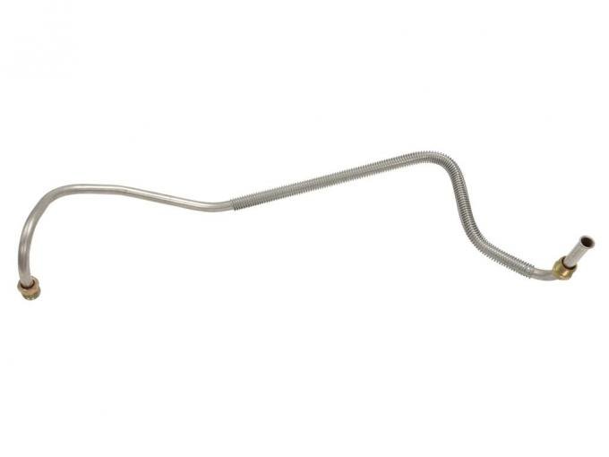 77-81 Fuel Line - 350 Pump To Carburetor - Stainless Steel