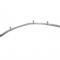 74-82 Rear Bumper Cover Retainer - Side Corner Right