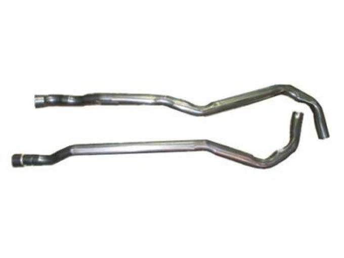 68-74 Exhaust Pipe - 2 1/2" Automatic Intermediate Pipes