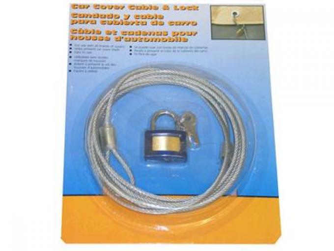 Car Cover Cable and Lock