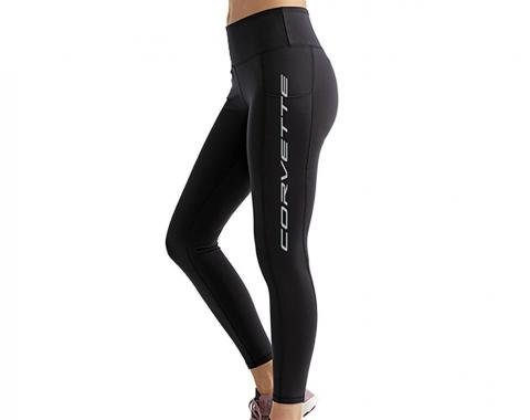 Black Ladies Corvette Luna Leggings