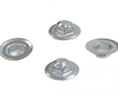 58-62 Windshield Wiper Transmission - Mount Set Nut - 4 Pieces