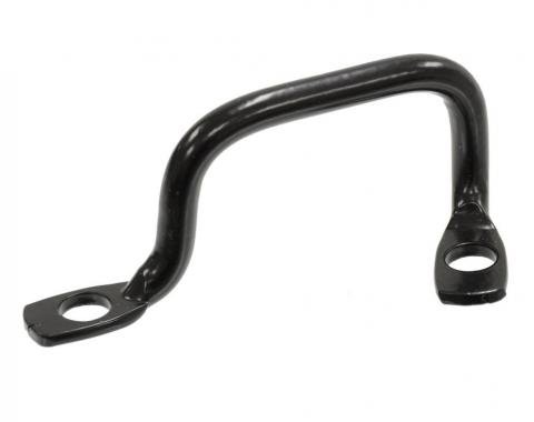 64-76 Heater Hose Bracket - On Air Conditioning Compressor