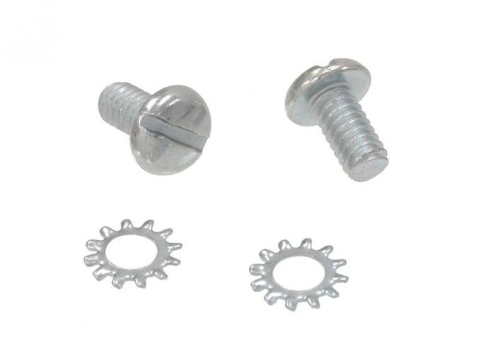 55-56 Fuel Pump Plate Screws