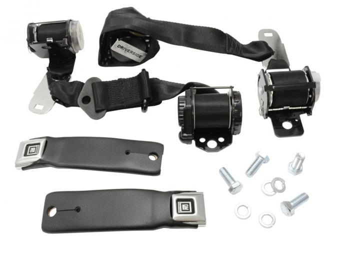 74-77 Seat Belt Coupe Reproduction With Dual Retractor Premium