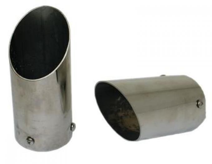 1974-1984 Exhaust Extensions / Tips - Stainless Steel