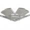 62-63 Side Fender Flag Emblem - Thin - Foreign Reproduction