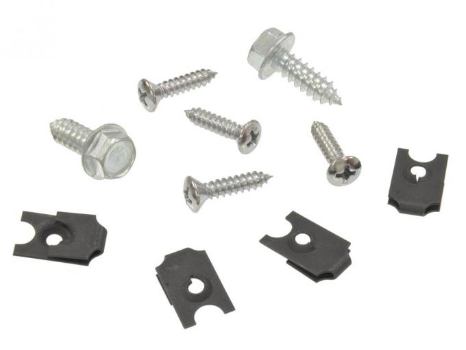 63-67 Coupe Quarter Trim Panel Screws