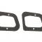 68-82 Door Access Plate Gasket - Set Includes 2 Large And 2 Small Gaskets