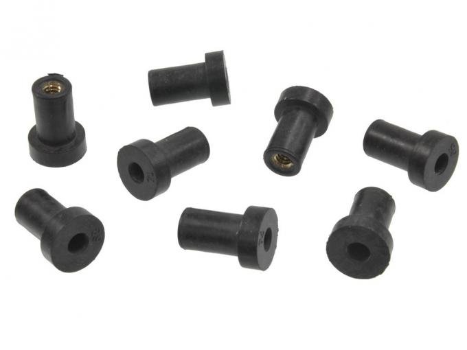 68-69 Side Fender Louver Nuts In Body - Set Of 8 - 2 Sets Required