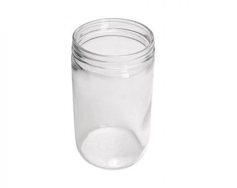 53-55 Windshield Washer Glass Jar - Reproduction