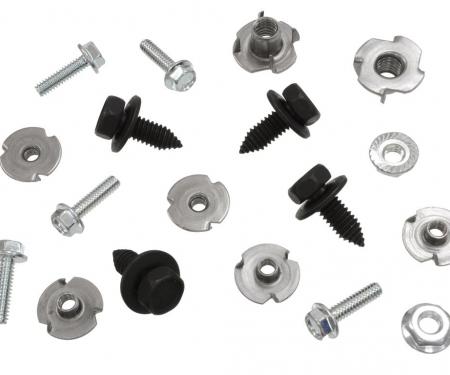 69-76 Fan Shroud And Extension Mount Kit With T-nuts - For Plastic Shrouds - 197