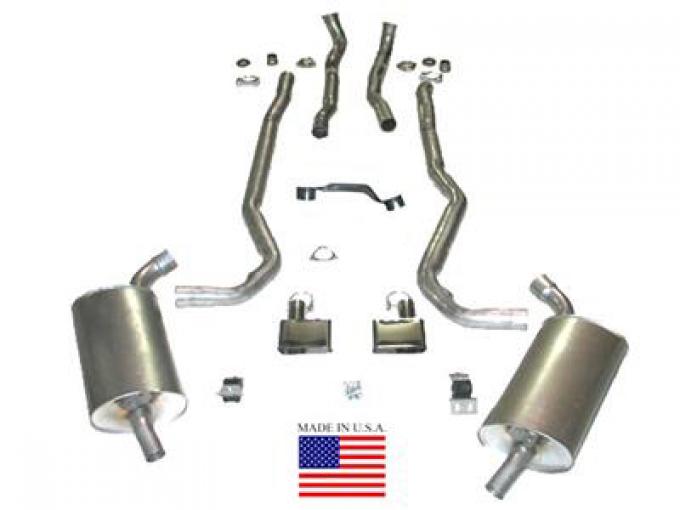 1970-1972 Exhaust System Deluxe 454 Automatic 2 1/2"