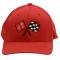 63-66 Hat - Red Flex Fit With C2 Emblem ( S / M ) Fits 6-3/4" To 7-1/4"
