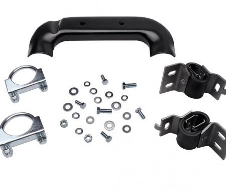 1968-1972 2 1/2" Exhaust Hangers and Bracket Kit - Manual Transmission