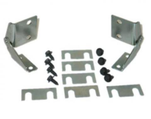 68-82 Hood Hinge Set With Bolts And 5 Shims