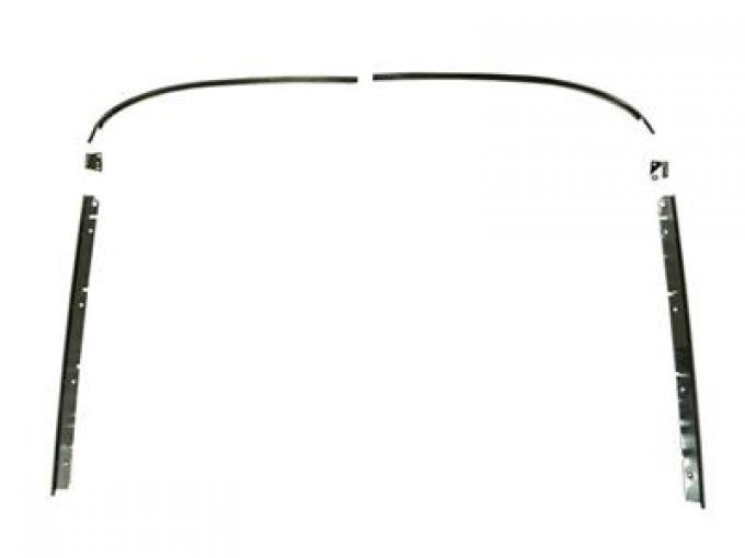 69-77 T-top Moulding - Stainless Steel 1977 Early