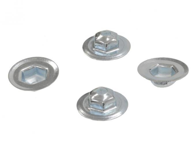 58-62 Windshield Wiper Transmission - Mount Set Nut - 4 Pieces