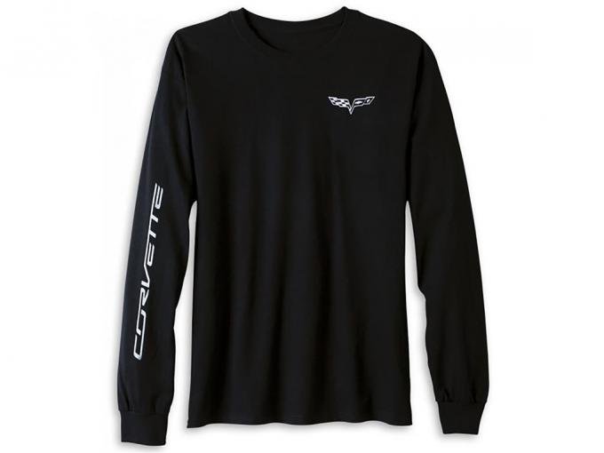 C6 Corvette Black Long Sleeve T-Shirt