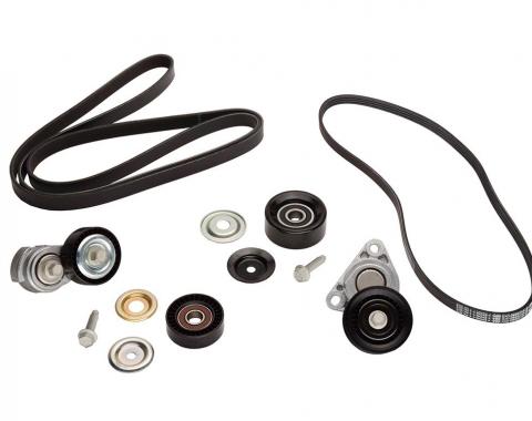2001-2004 Engine Pulleys, Belts and Tensioners Set