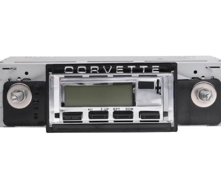 68-76 KHE 300 AM FM Chrome Face Stereo Radio *200 Watts*