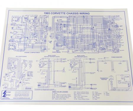 65 Wire Diagram - 17" X 22"