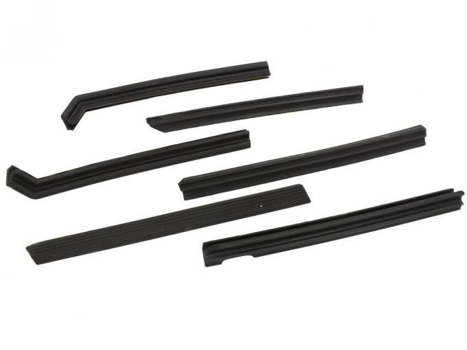 56-62 Soft Top / Convertible Top Side Rail Weatherstrip - 56 58 Replacement