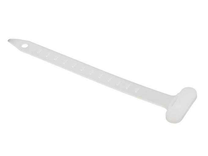 63-64 Wire Tie Strap - White 5"