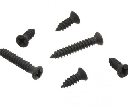 78-82 T-top Latch Cover Screws - 6 Pieces