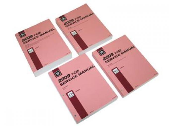 09 Shop Service Manual 4 Book Set