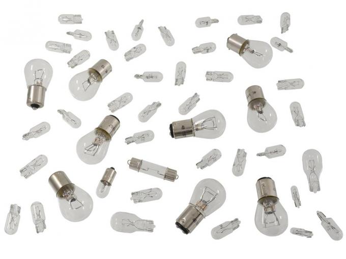 Redline Restomotive® 1980 Chevrolet Corvette 47 Piece Light Bulb Kit