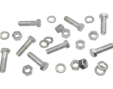 53-62 Front A-arm / Control Arm Bolt Set - Lower Inner "A" Shaft To Crossmember