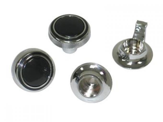 69-71 Radio Knob And Tone Knob - Non Stereo (mono) - Set Of 4
