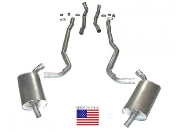 1970-1972 Exhaust System 454 4-Speed 2 1/2"