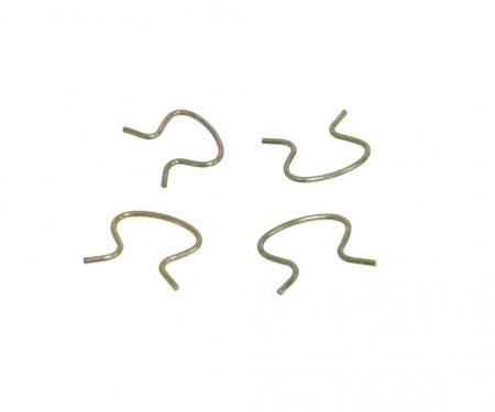 56-79 Window Crank / Door Lock Knob Retainer Clips Set - 4 Pieces