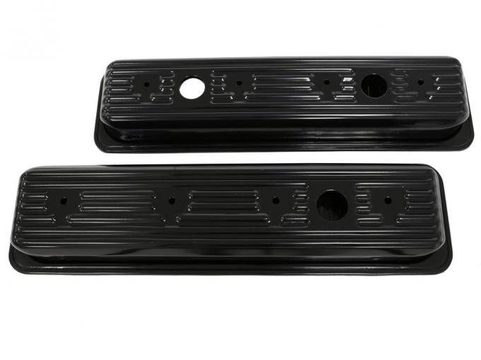 87-96 Black Steel Valve Covers