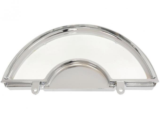 58-62 Speedometer Face Bezel - Chrome