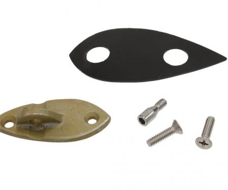 68-77 Mirror Mount Kit - Left Outside