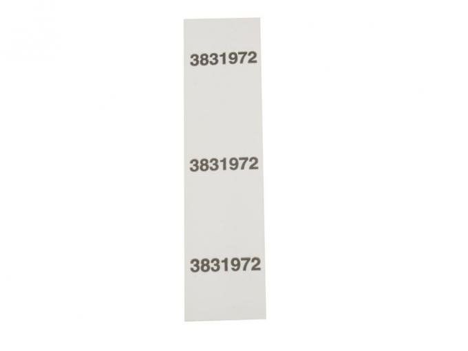 63-67 Front Stabilizer / Sway Bar Tag - F40 F41 Z06