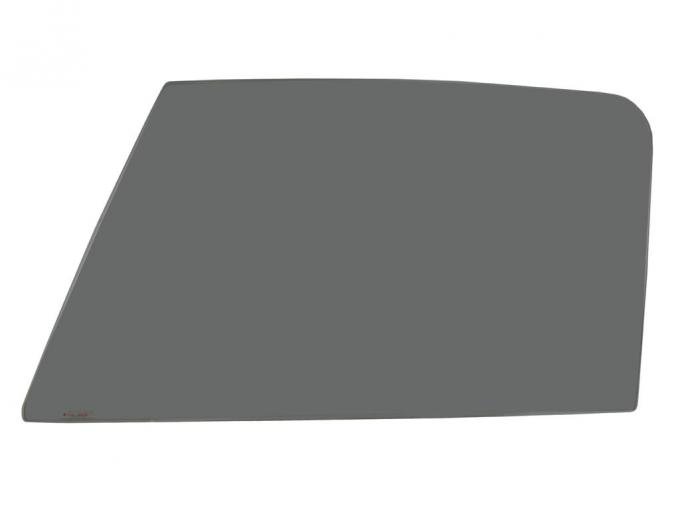 63-67 Convertible Door Glass - Smoke Gray Tint - Left Hand