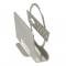 C4 Emblem Brushed Metal Business Card Holder